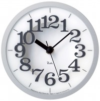 WANDUHR RIKI AIR CLOCK GRAU WANDUHR RIKI AIR CLOCK GRAU