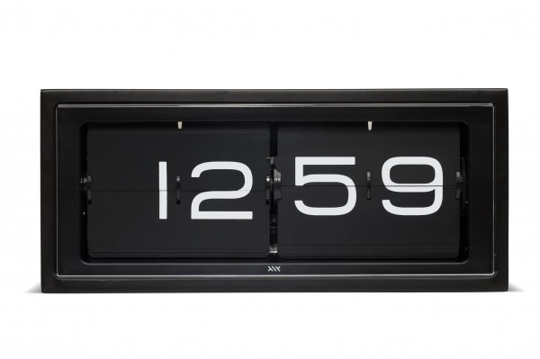 WANDUHR/TISCHUHR BRICK24H BLACK