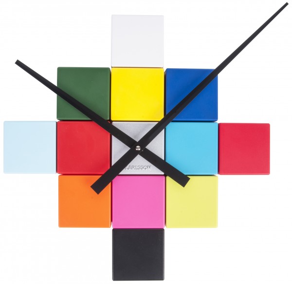WANDUHR DIY CUBIC MULTICOLOUR