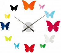 WANDUHR BUTTERFLIES MULTICOLOUR WANDUHR BUTTERFLIES MULTICOLOUR