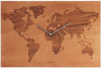 WANDUHR WORLDMAP WOOD WANDUHR WORLDMAP WOOD