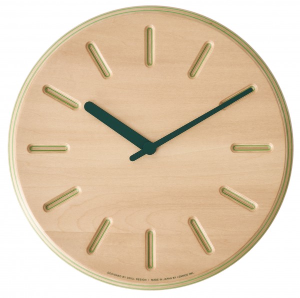 WANDUHR PAPER WOOD CLOCK LINE